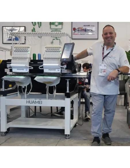 Huamei Multitesta — Ricamo